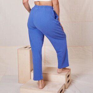 Big Bud Press - Honeycomb Easy Pants - Cornflower Blue - XS
